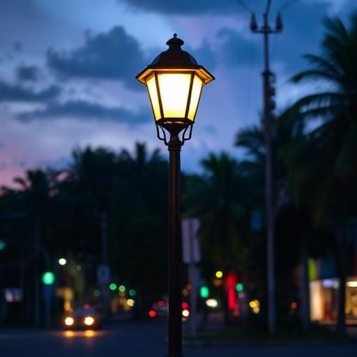 Lampu jalan di area Tepian sudah diperbaiki